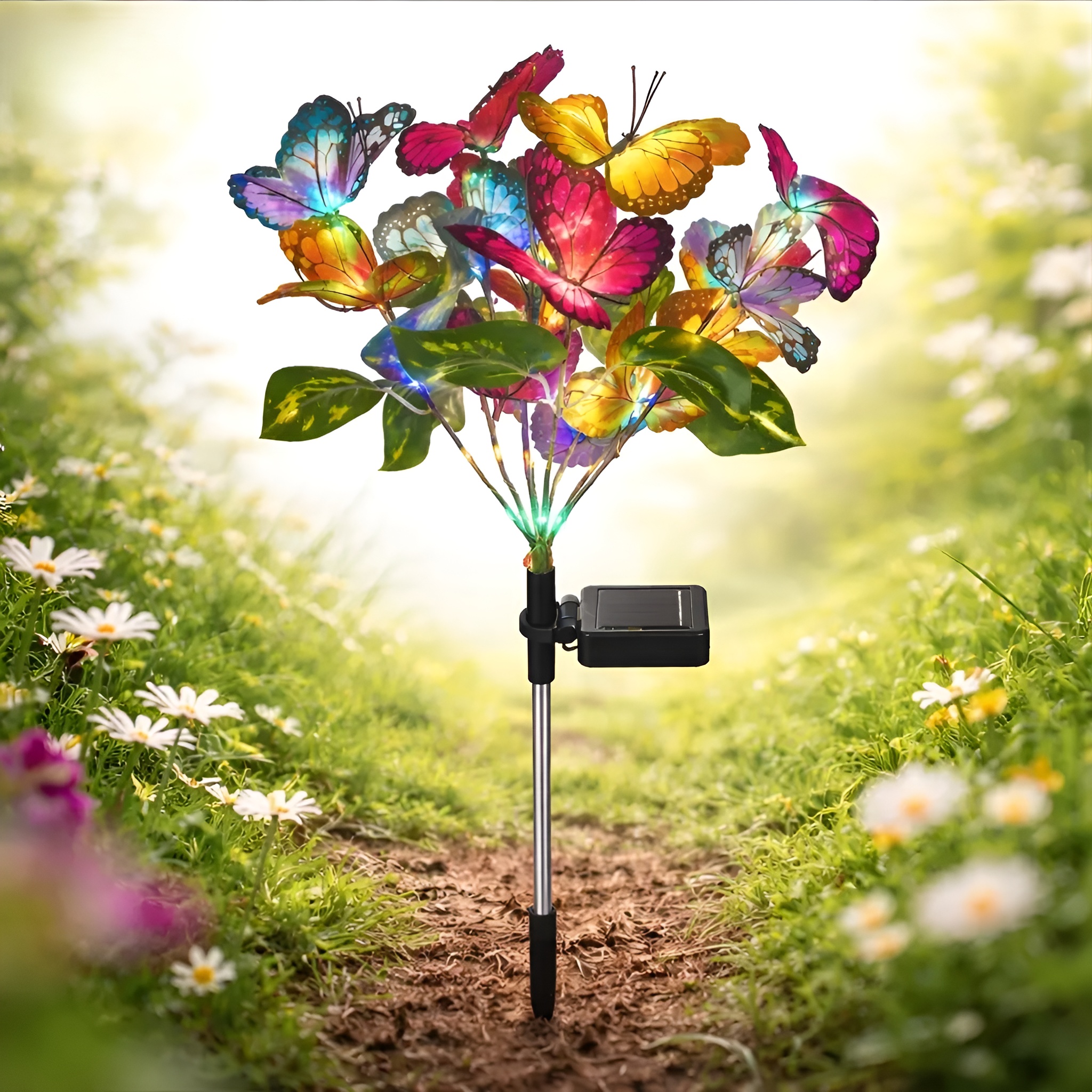 Butterfly Solar Garden Lights Set
