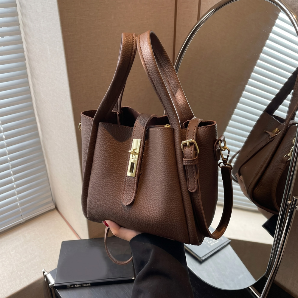 Retro Style Crossbody Bag For Work