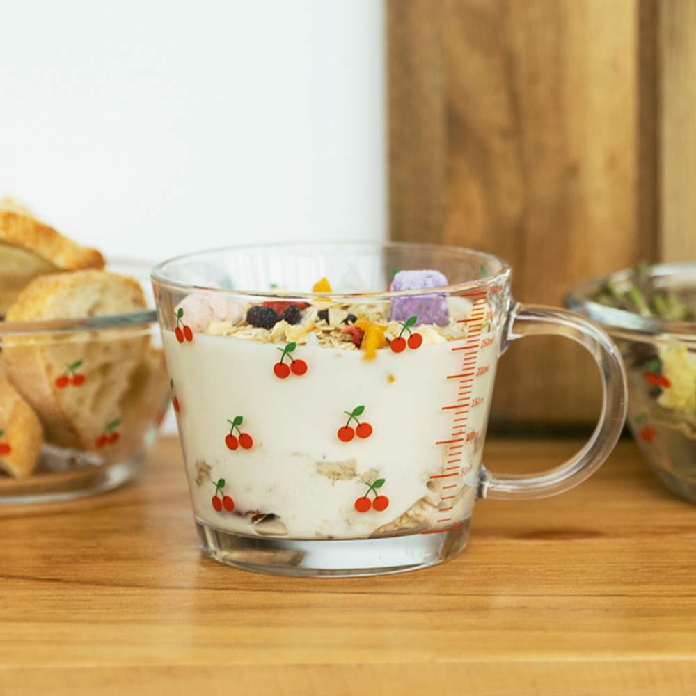 Fruit Pattern Measuring Cup + Bowl - Grafton Collection