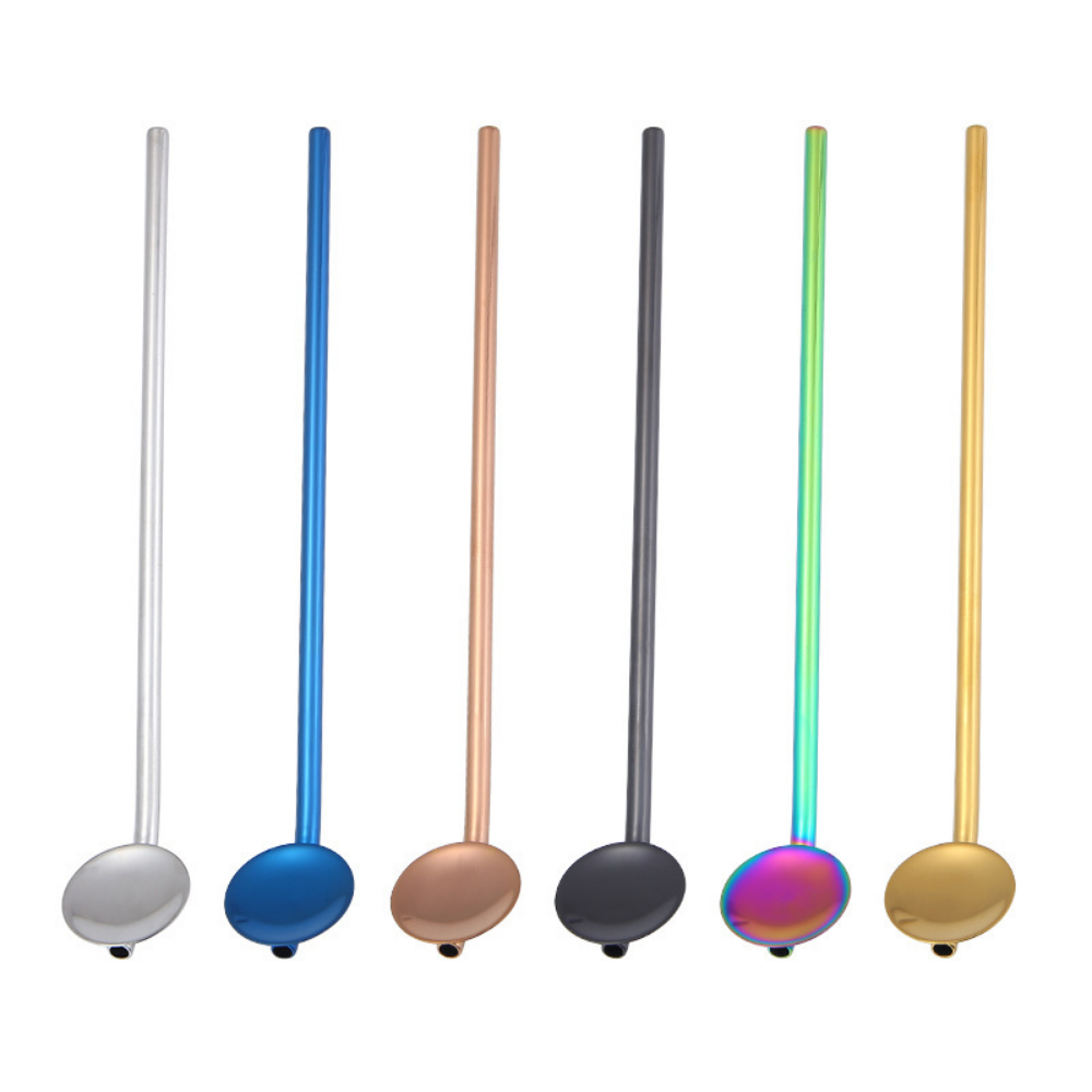 Stainless Steel Colored Stirring Spoons - Grafton Collection