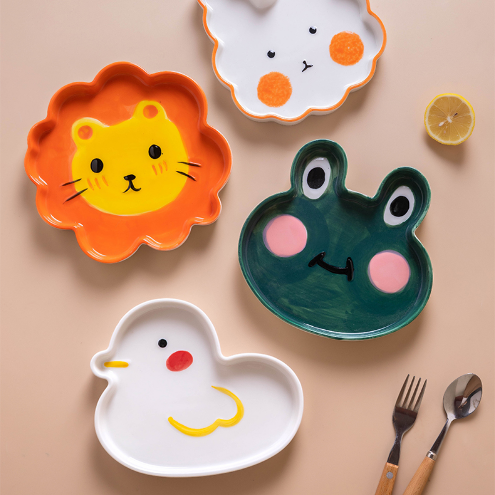 Animal-Shaped Ceramic Plate - Grafton Collection