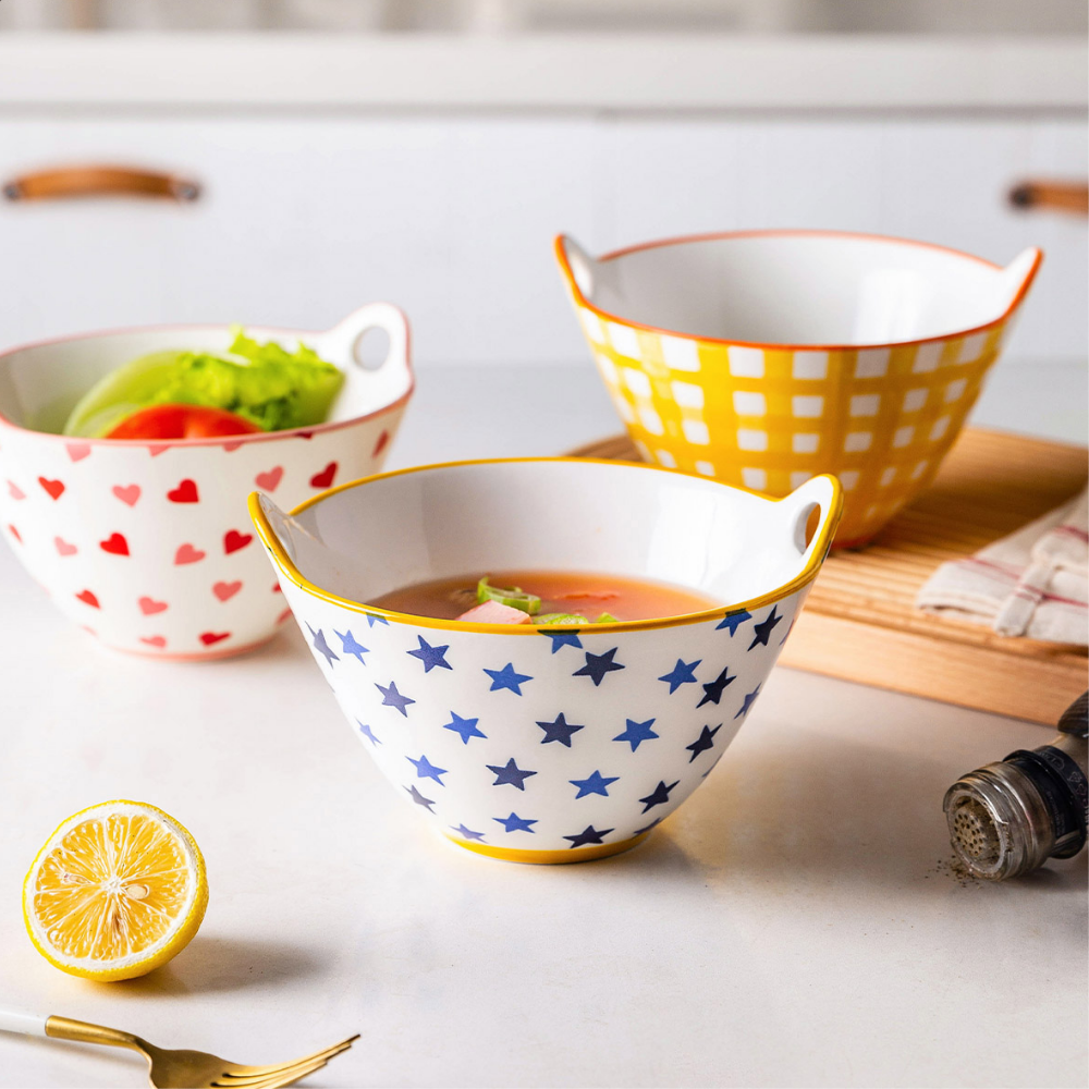 Bowls With Chopstick Holders - Grafton Collection