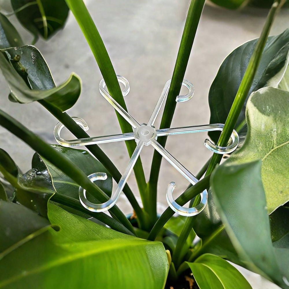 Sturdy Plastic Trellis Support Clips For Climbing Plants Indoor Outdoor Decoration