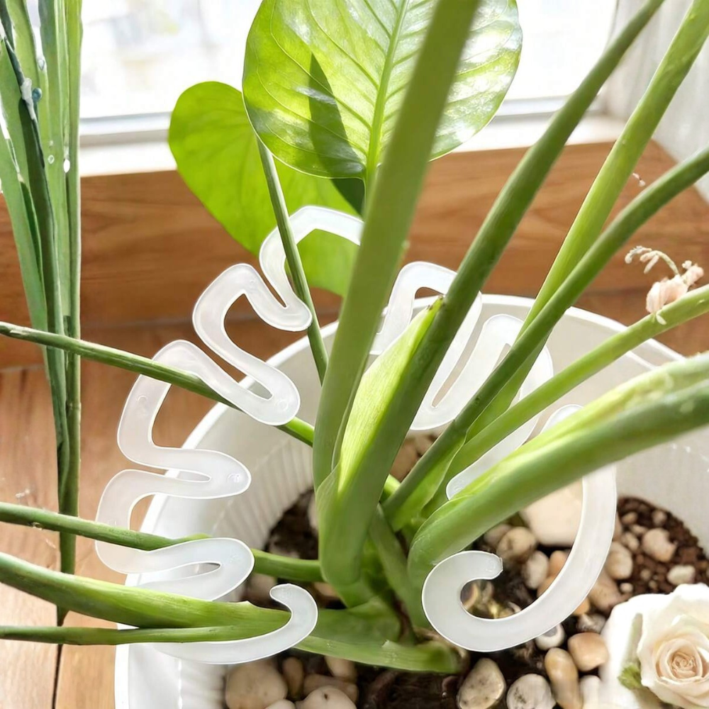 Tortoise Shape Sturdy Plastic Trellis Support Clips For Climbing Plants Indoor Outdoor Decoration