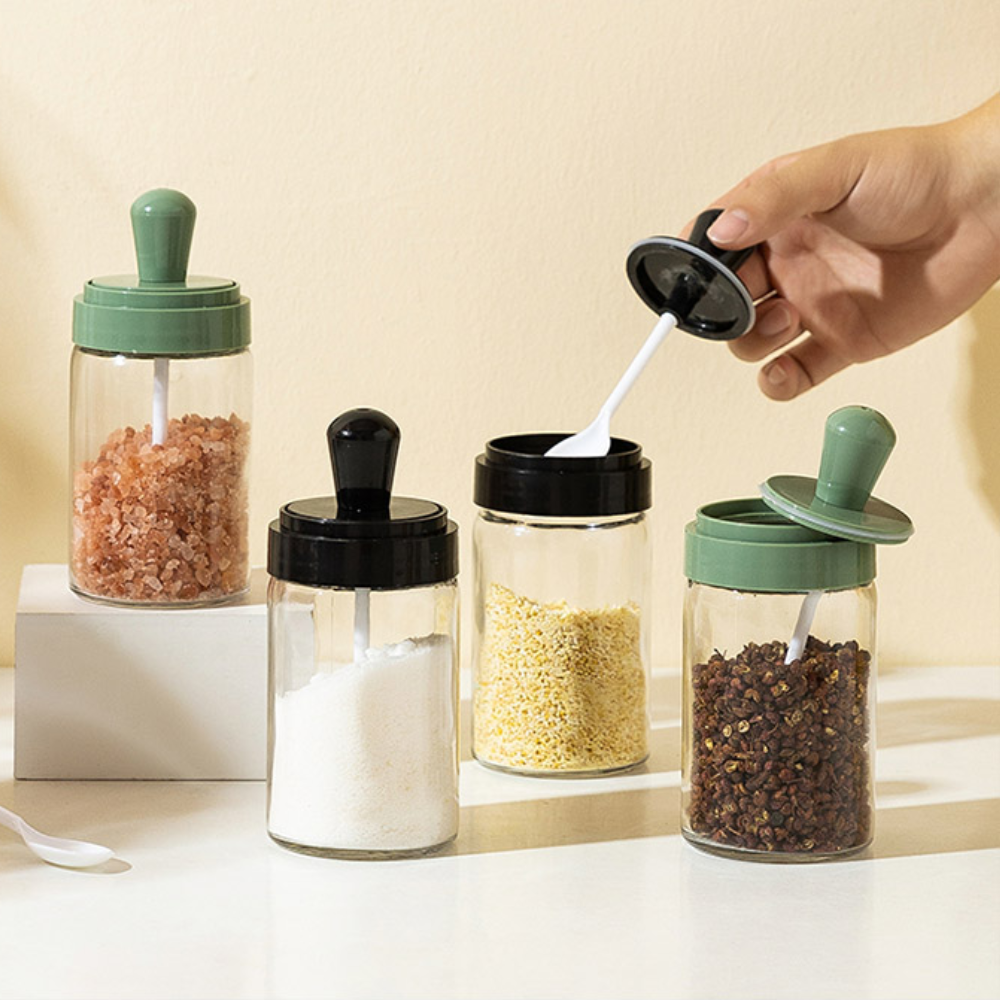 2 in 1 Container + Spoon Dispenser - Grafton Collection