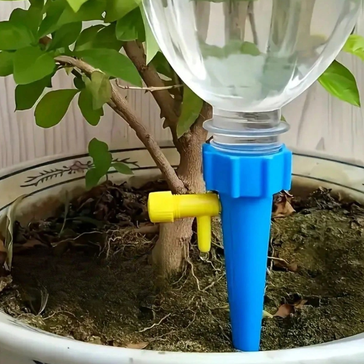 Automatic Drip Irrigator With Self Spray For Plant Watering