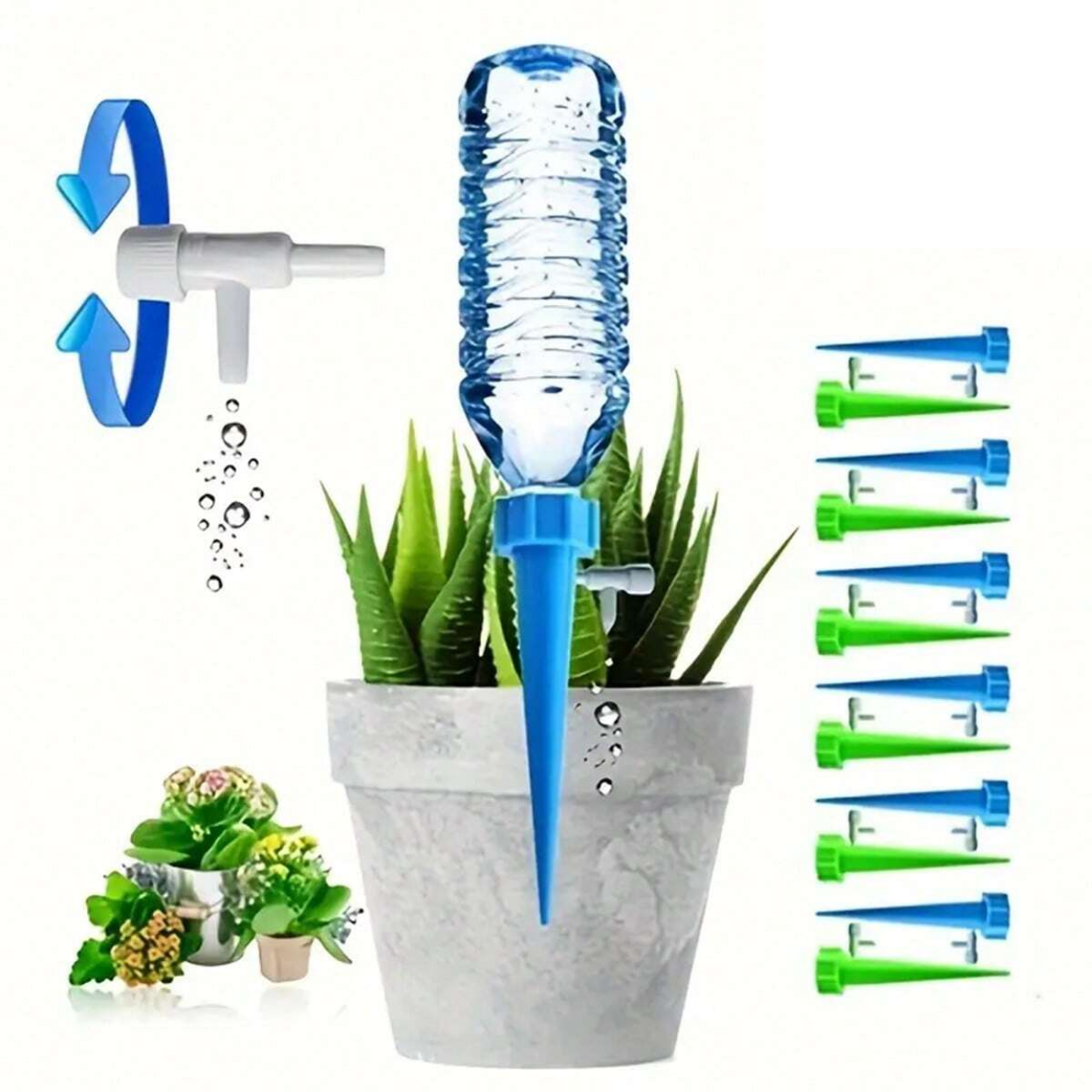 Automatic Drip Irrigation Control System For Plants And Flowers