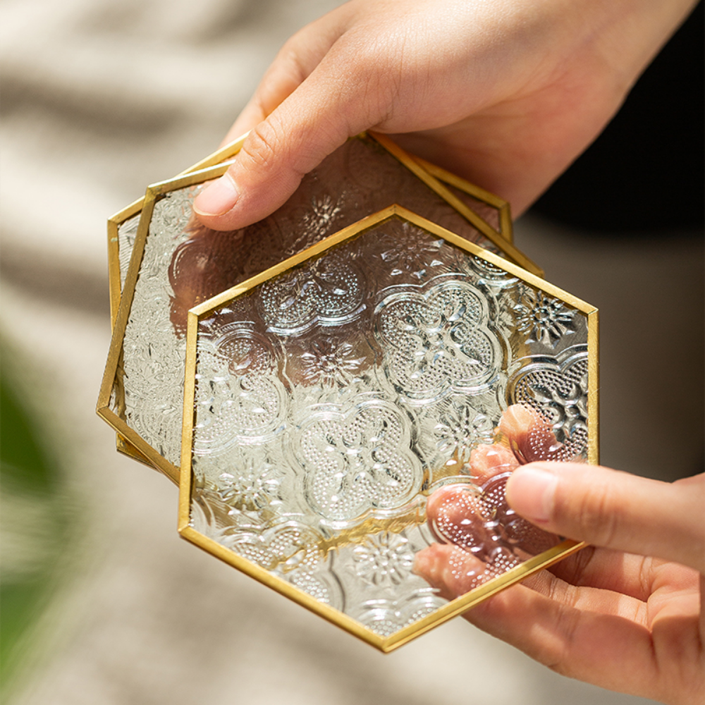 Glass Coasters - Grafton Collection