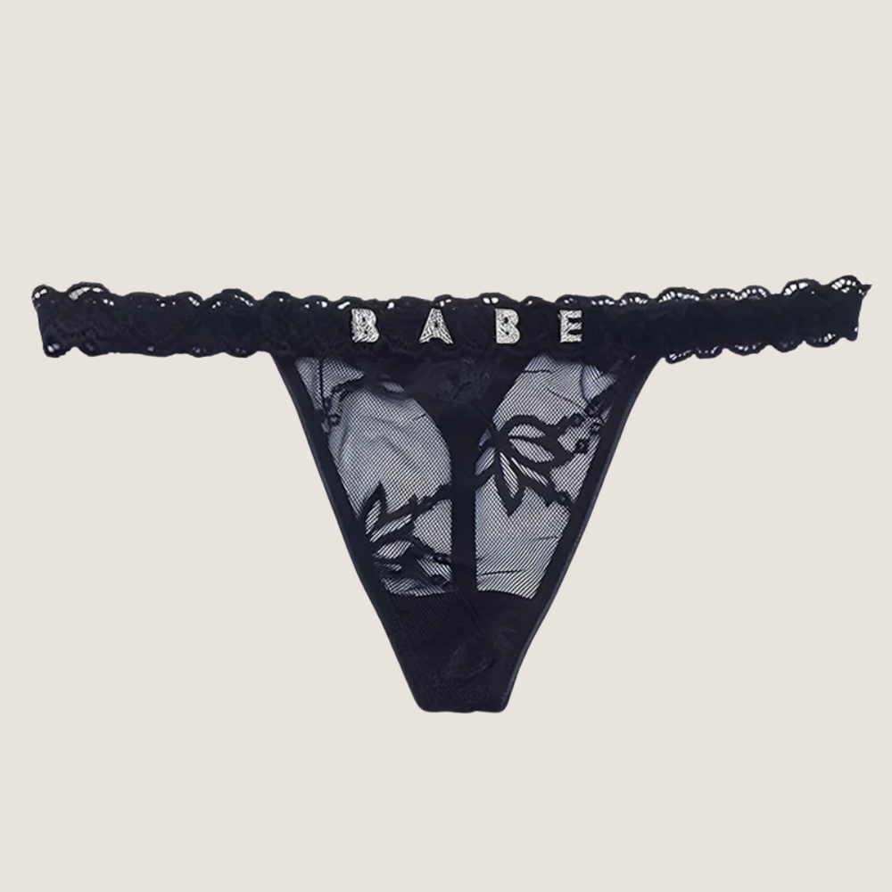 Seductive Name Thong