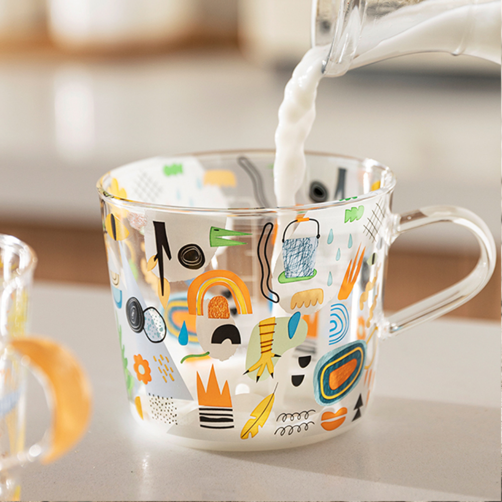 Forest Adventure Cartoon Pattern Glass - Grafton Collection