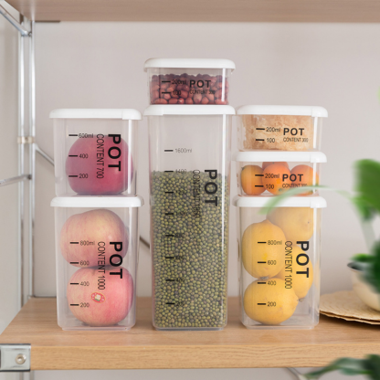 Air-Sealed Plastic Containers - Grafton Collection