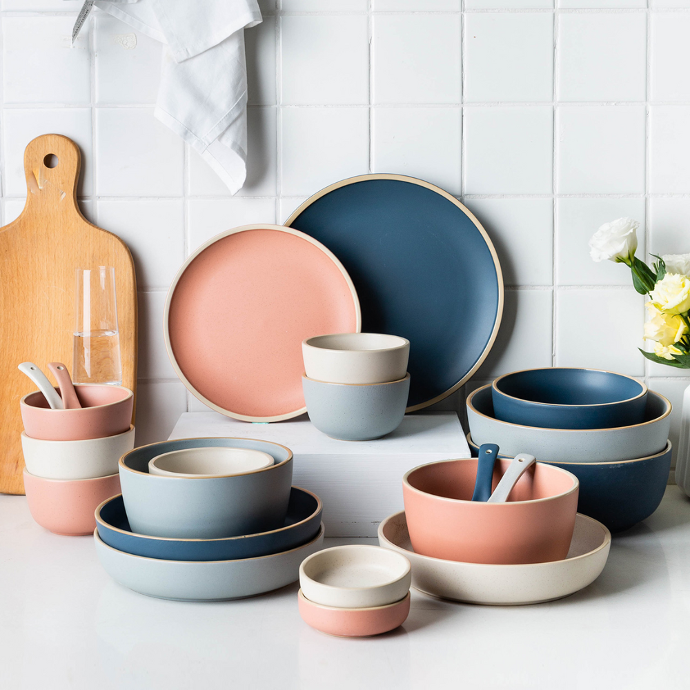 21 Piece Ceramic Set - Grafton Collection