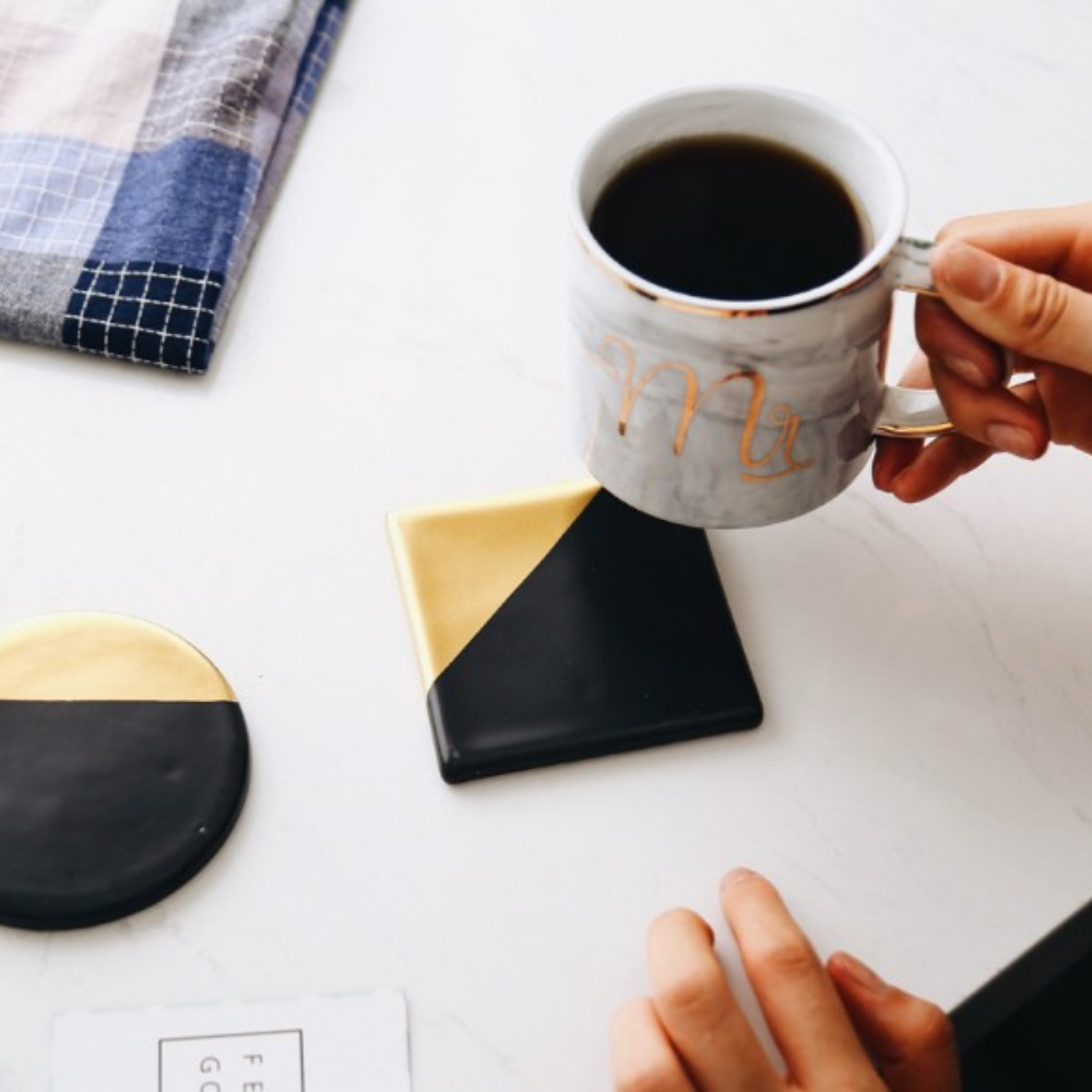 Marble Ceramic Coasters - Grafton Collection