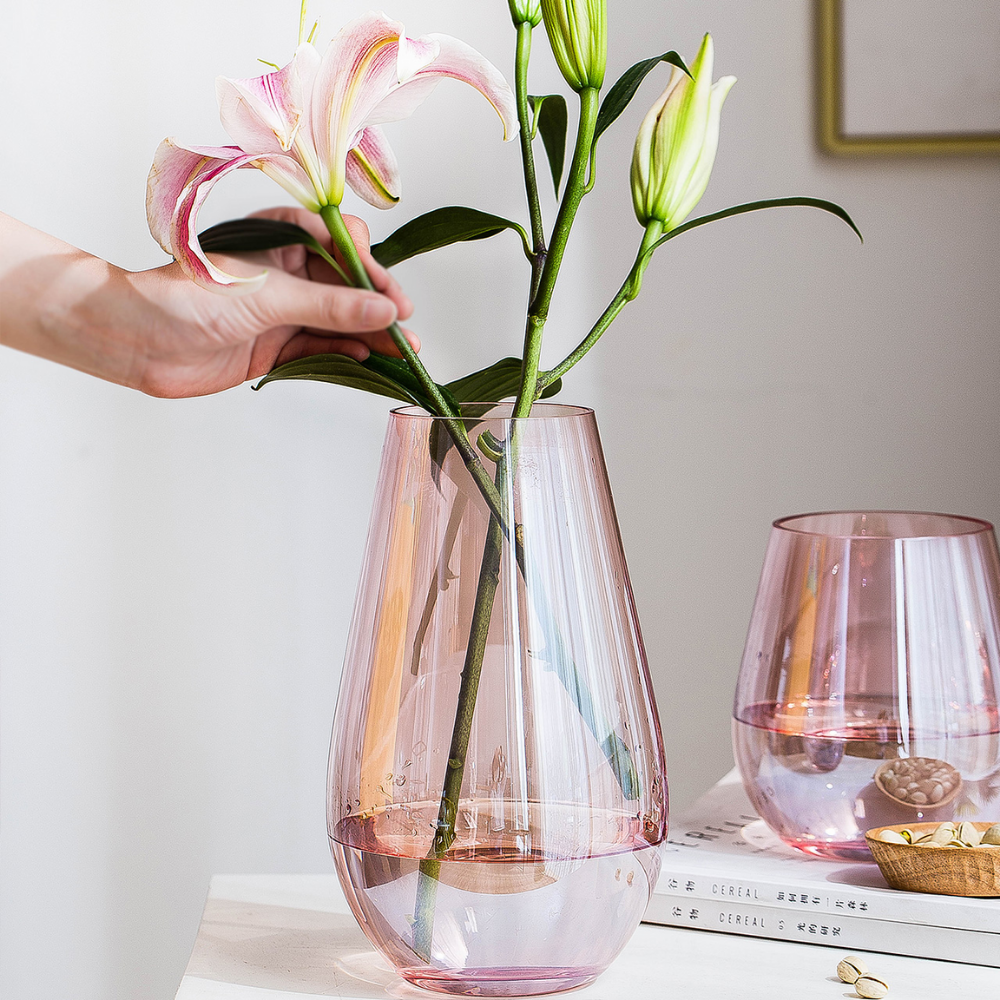 Wide Glass Vases - Grafton Collection