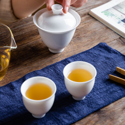 Japanese Portable Ceramic Tea Cup & Pot Set - Grafton Collection