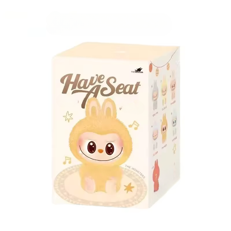 Labubu Macaron Plush Pendant Toy – Blind Box Surprise Collectible