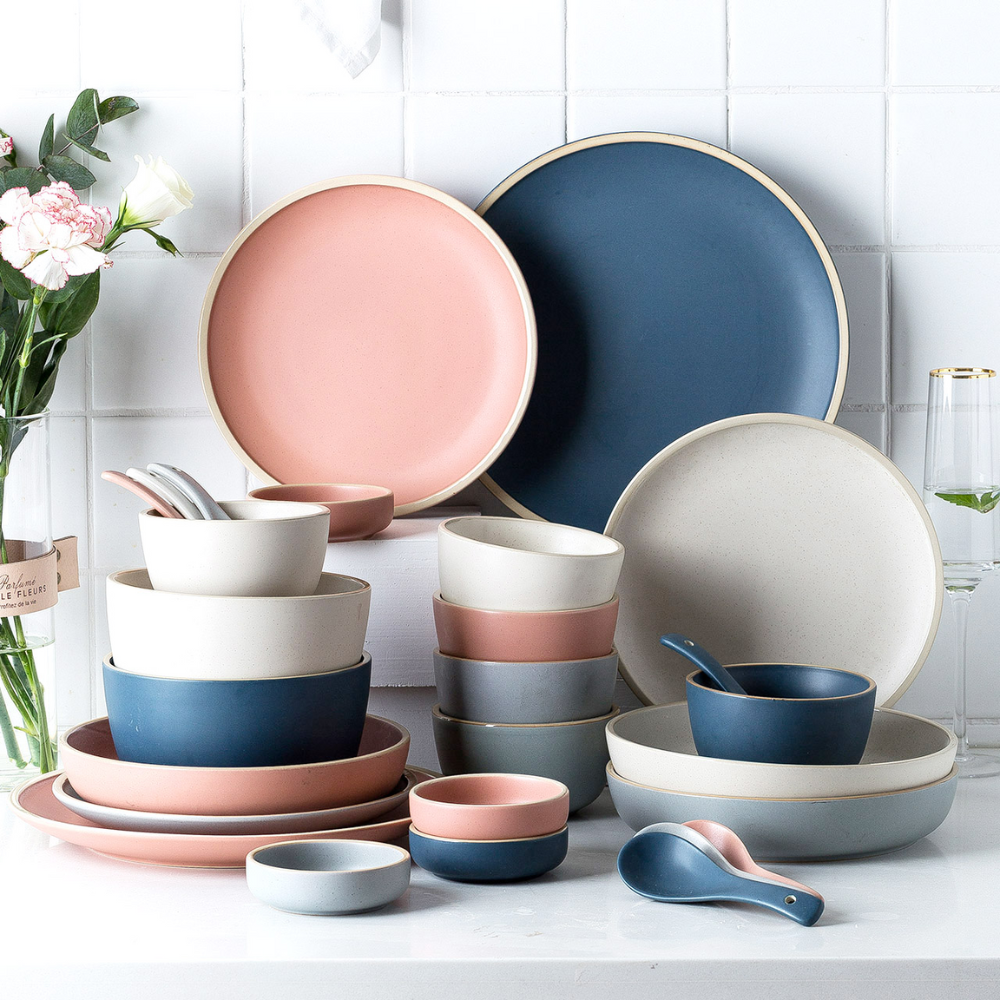 21 Piece Ceramic Set - Grafton Collection