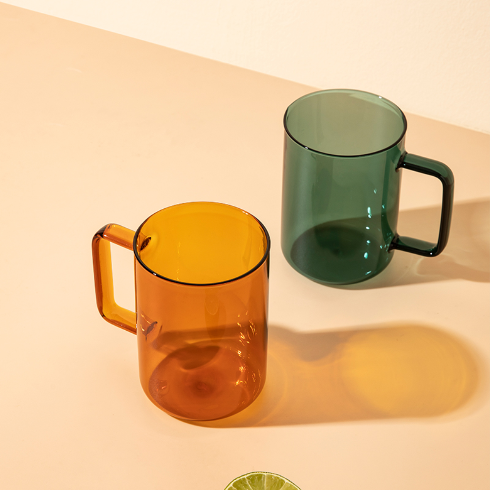 Colored Glass Mugs - Grafton Collection
