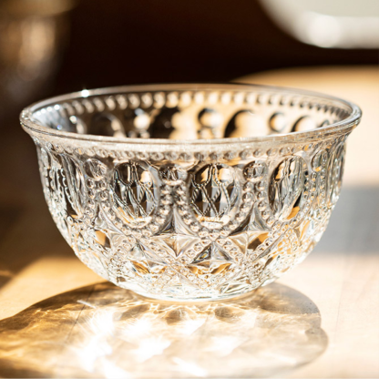 Gold Rim Glass Bowls - Grafton Collection