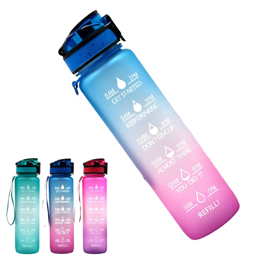 1L Multi-Colored Water Bottles - Grafton Collection