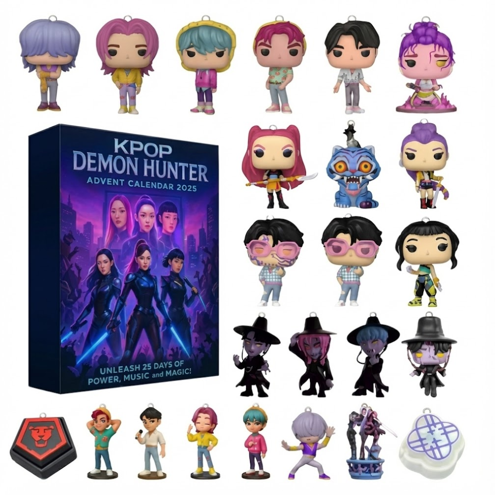 New 2026 Advent Calendar Acrylic Christmas Tree Ornaments Blind Box