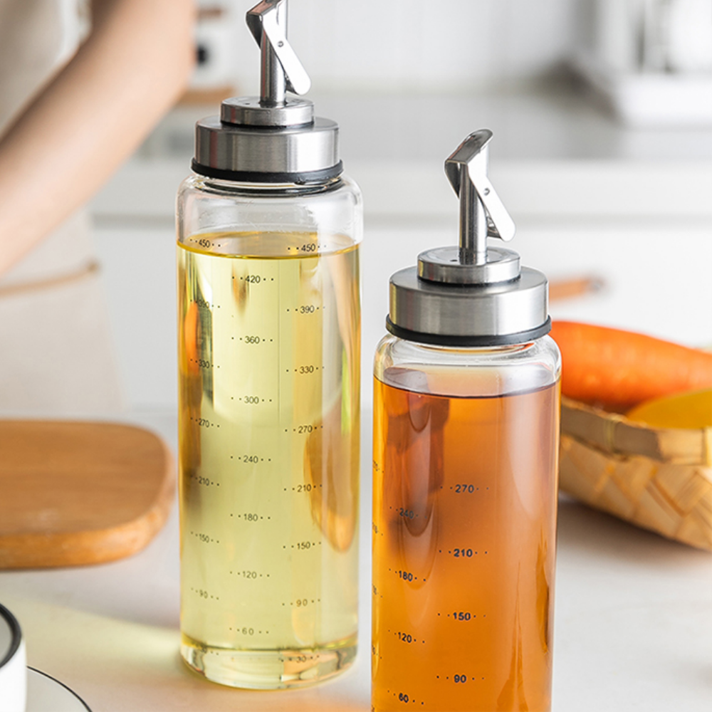 Automatic Release Glass Oil Container - Grafton Collection