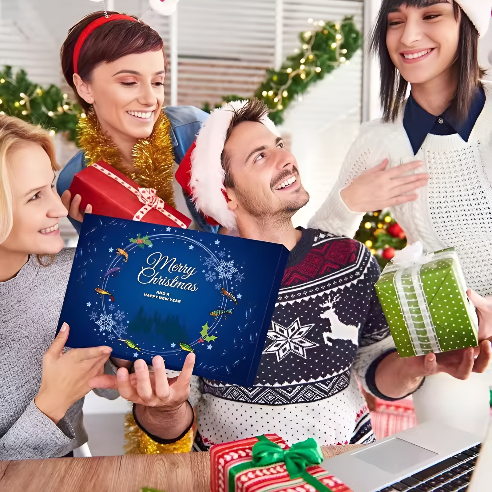 Fishing set Christmas Blind Box Christmas Advent Calendar Christmas Blind Box 24 Day