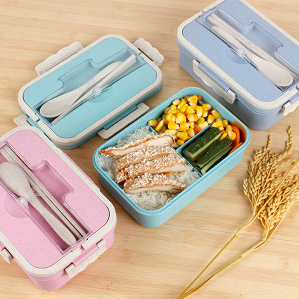 Lunch Boxes With Built-In Utensils - Grafton Collection