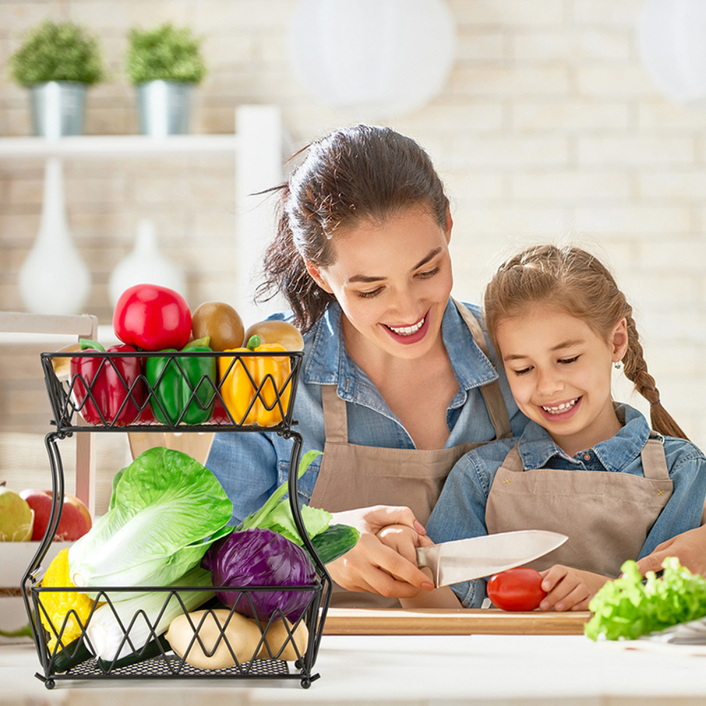 Double-Layer Storage Shelf - Grafton Collection