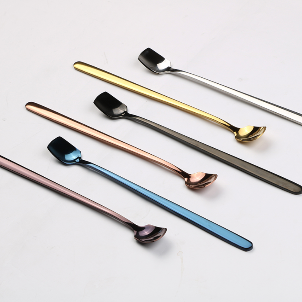 Elongated Stainless Steel Mixing Spoon - Grafton Collection