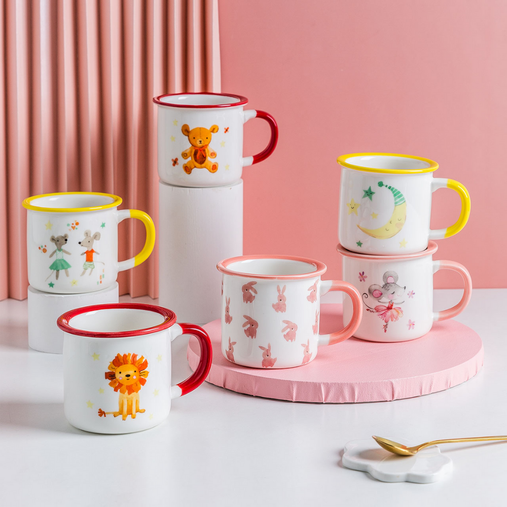 Cartoon Ceramic Mugs - Grafton Collection