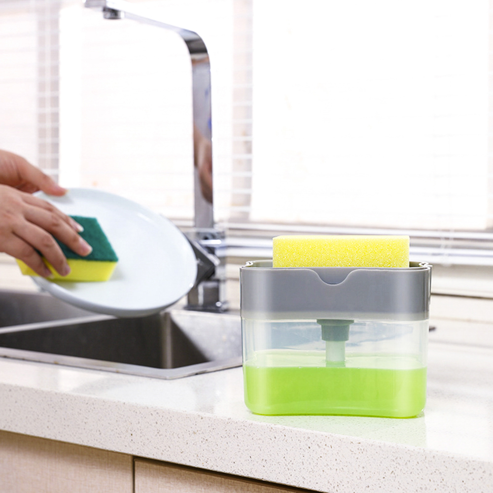 2-In-1 Sponge & Soap Dispenser - Grafton Collection