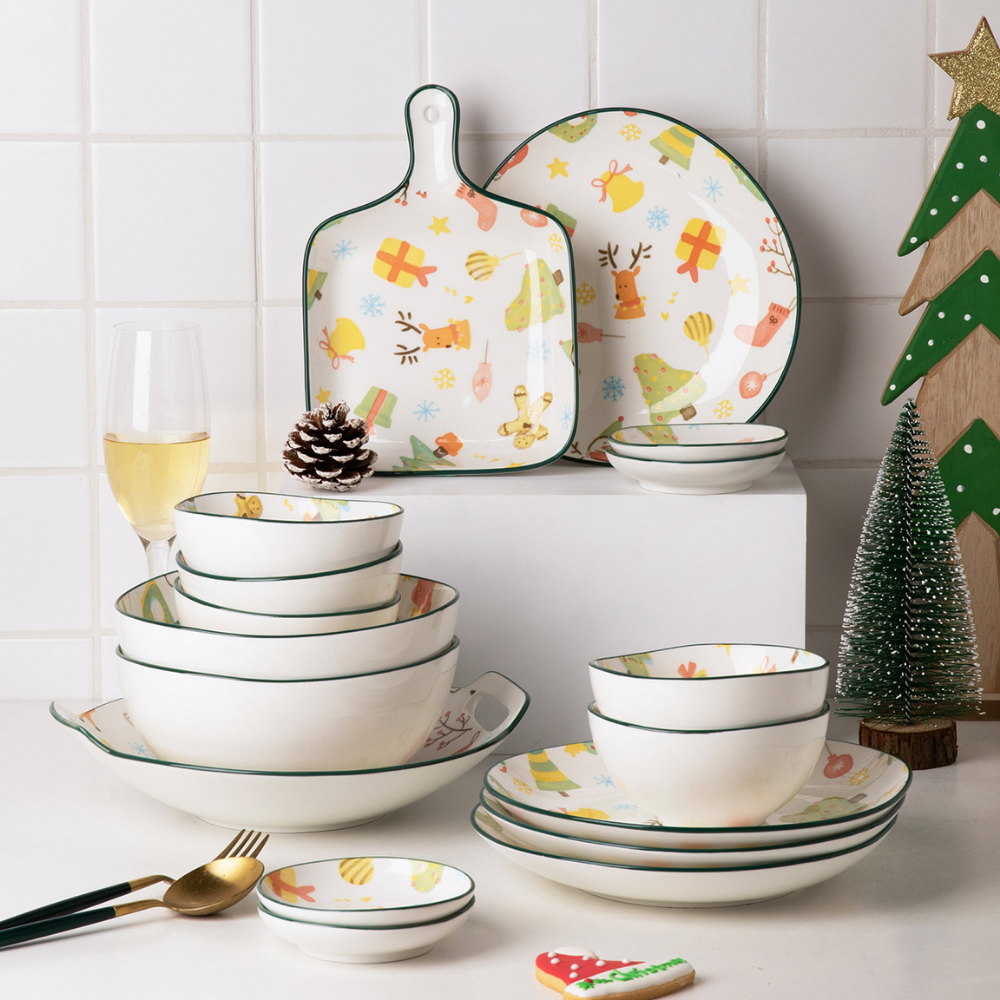 Christmas Cartoon Dinnerware - Grafton Collection