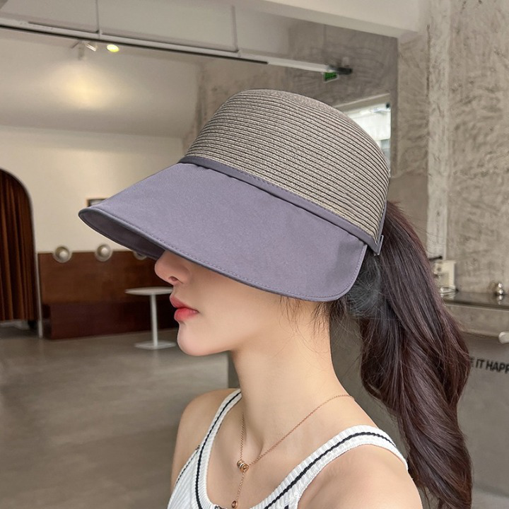 Women's Large Brim Sunscreen Hat - Grafton Collection