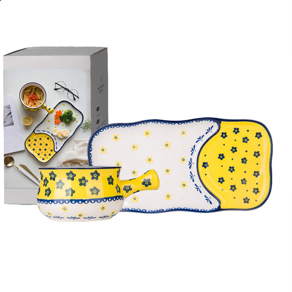 Glaze Baking Bowl With Handle - Grafton Collection