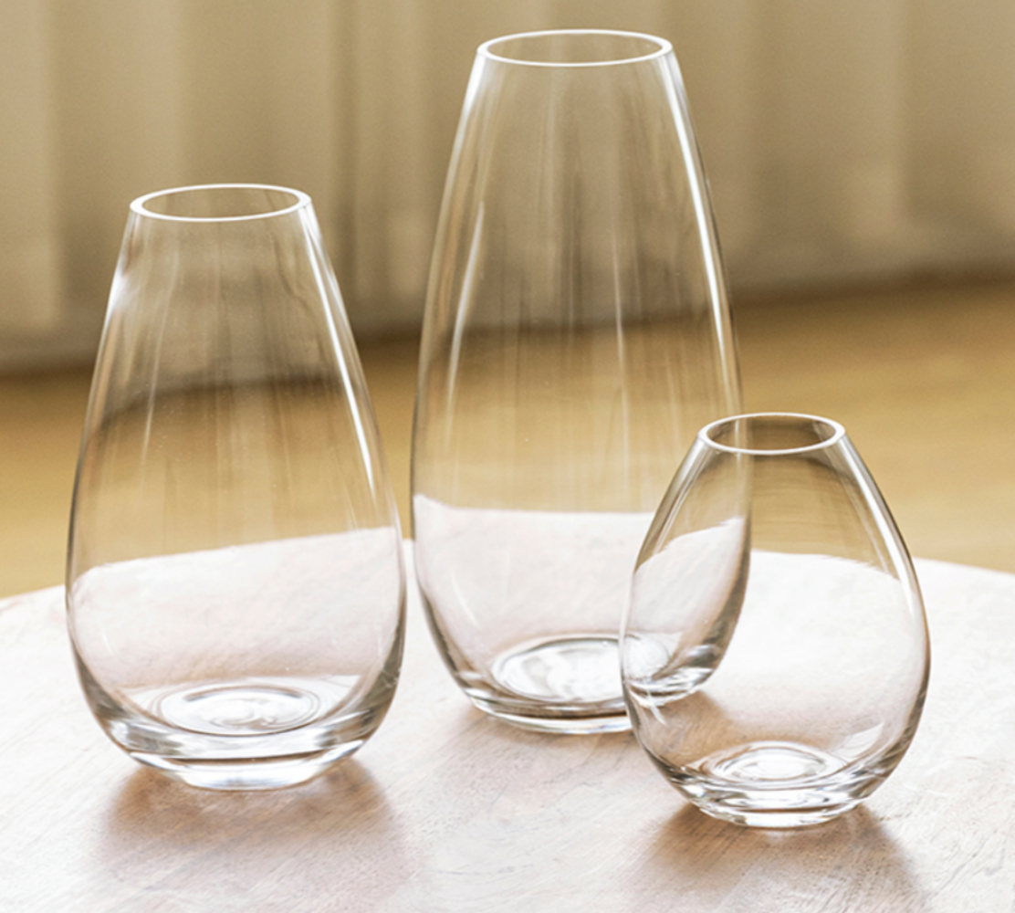3 Piece Glass Vase Set - Grafton Collection