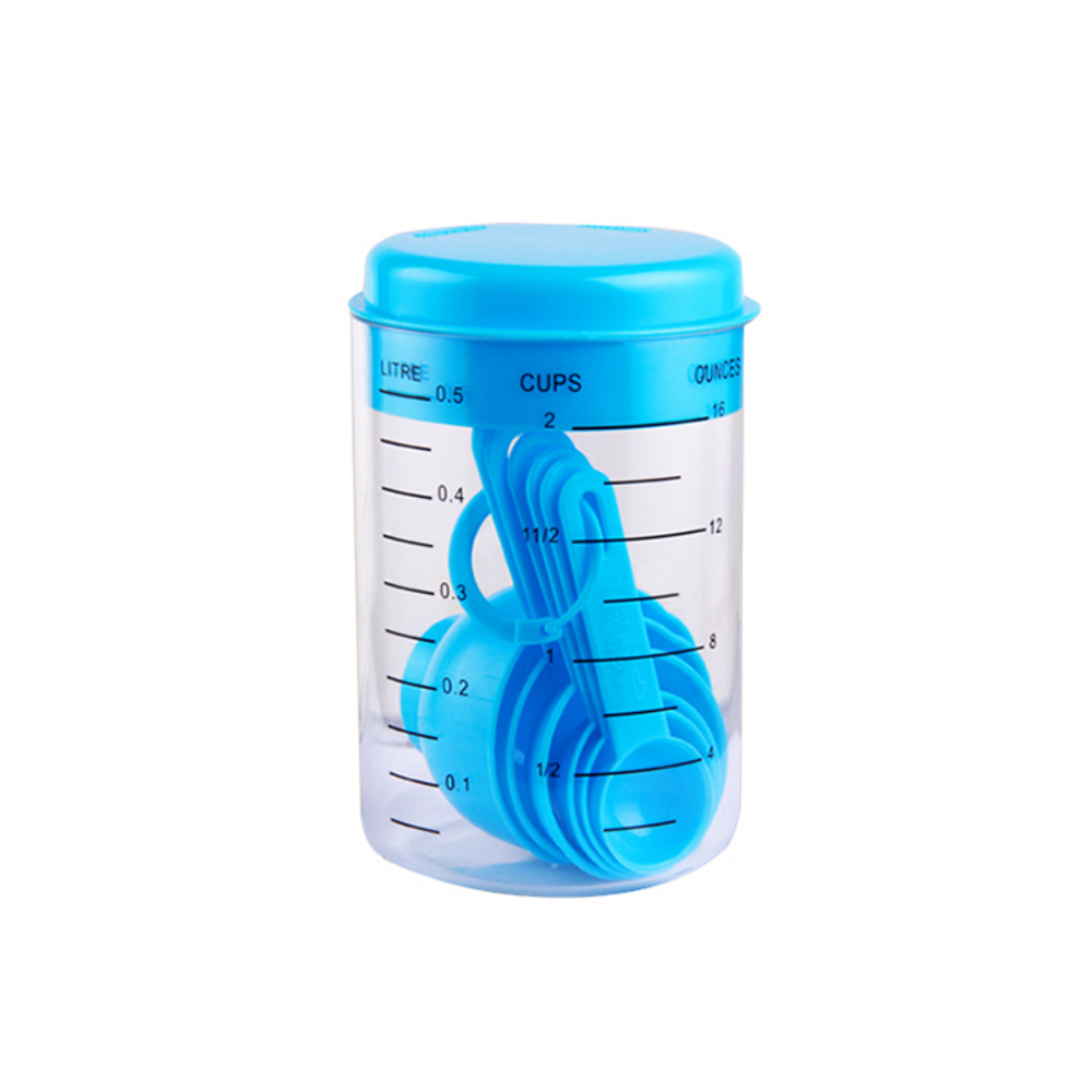 7-Piece Measuring Cup Set With Scale Tool - Grafton Collection