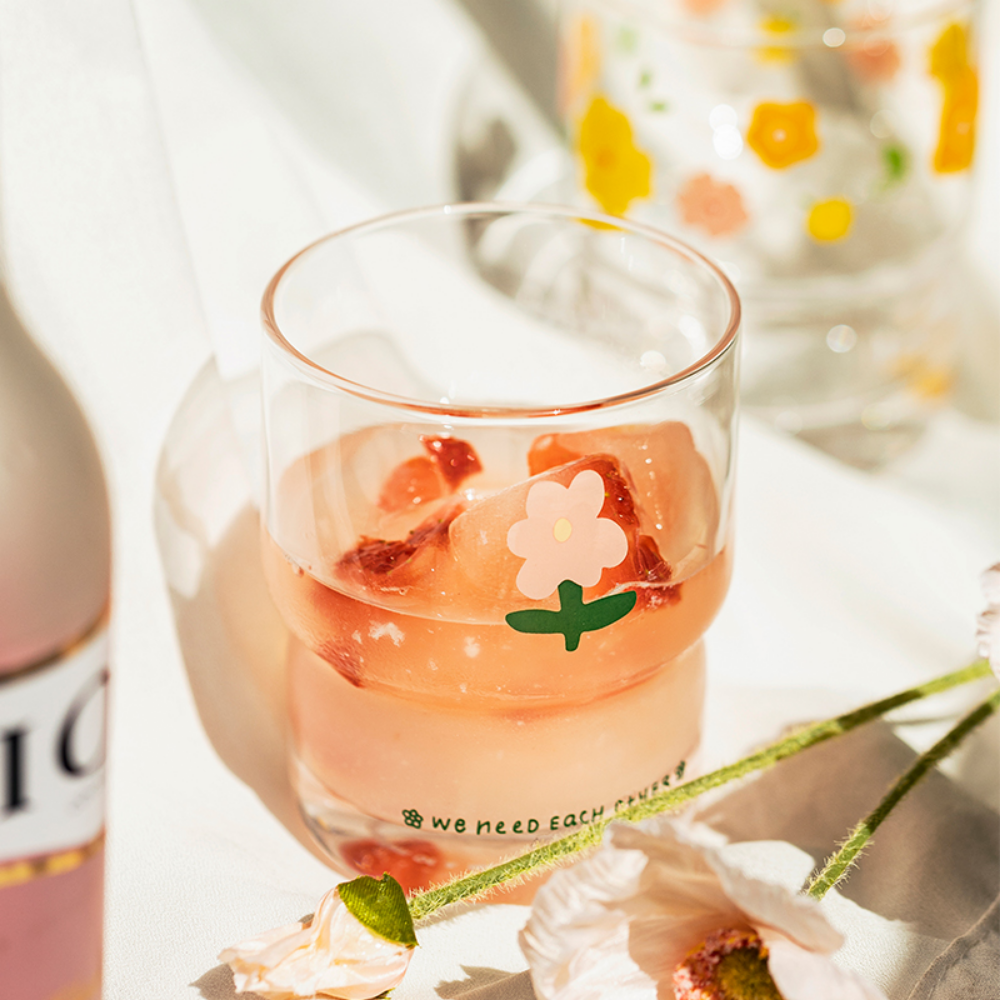 Glass Flower Cups - Grafton Collection