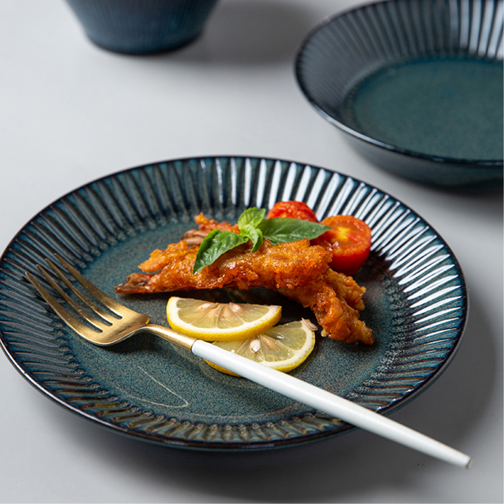 Retro Blue Dinnerware - Grafton Collection