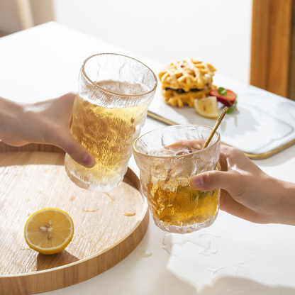 Crinkle Glass Mugs - Grafton Collection