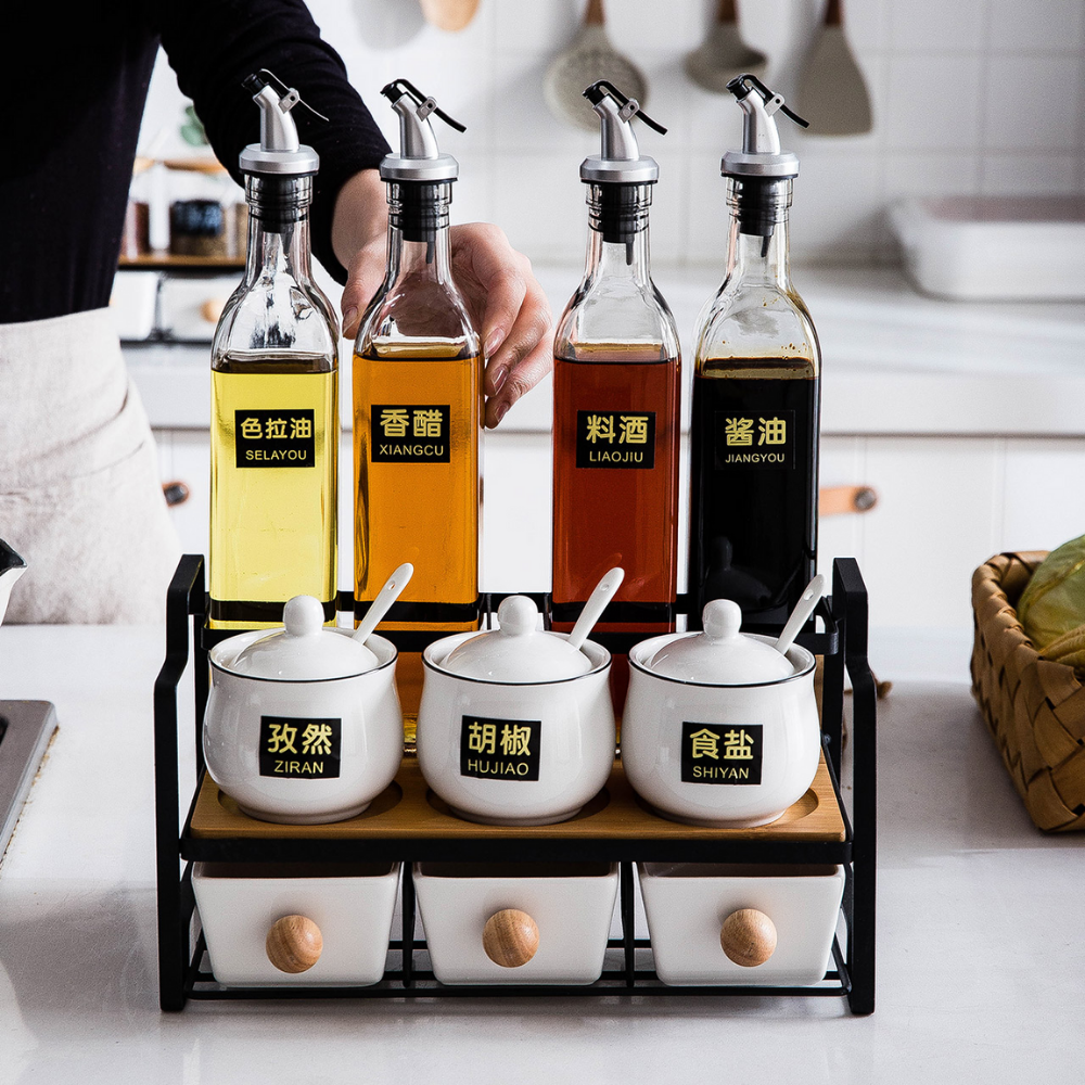 11 Piece Kitchen Organizer Set - Grafton Collection