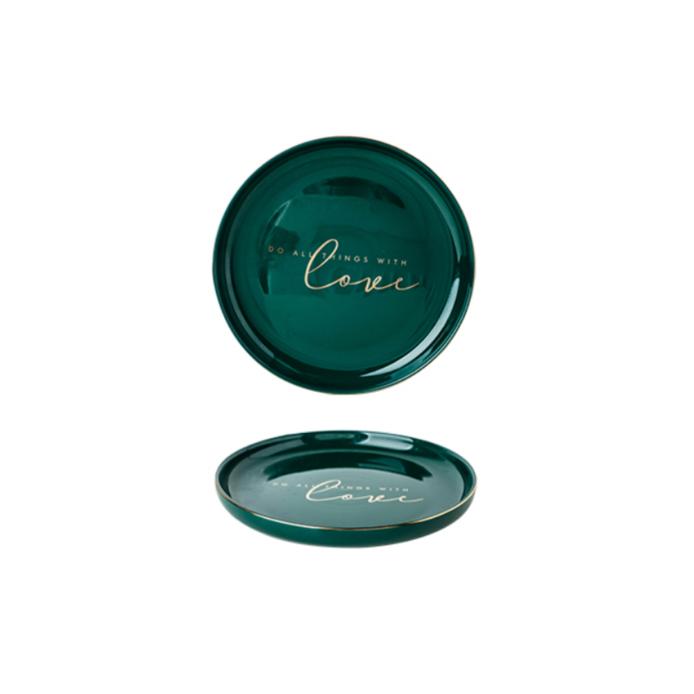 Green Christmas-Themed Dinnerware - Grafton Collection