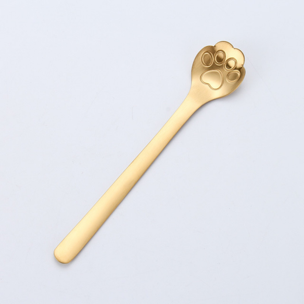 Unique Stainless Steel Pet Paw Stirring Spoon - Grafton Collection