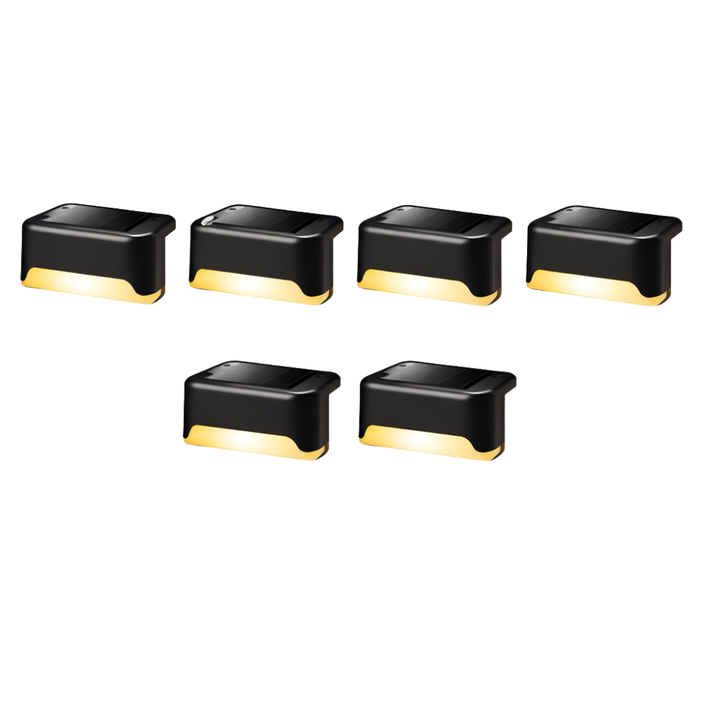 Solar Step Lights With Easy Installation And Weather Resistant Design