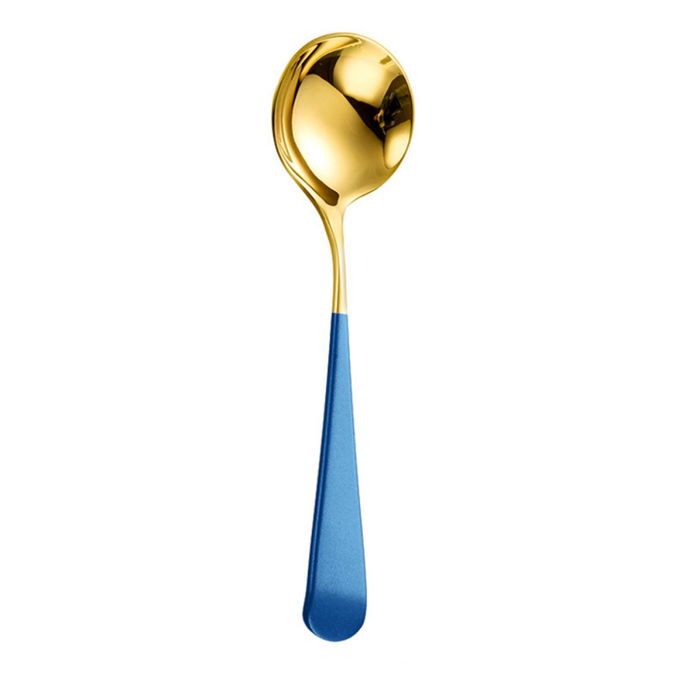 Colorful Stainless Steel Round Tea Spoon - Grafton Collection