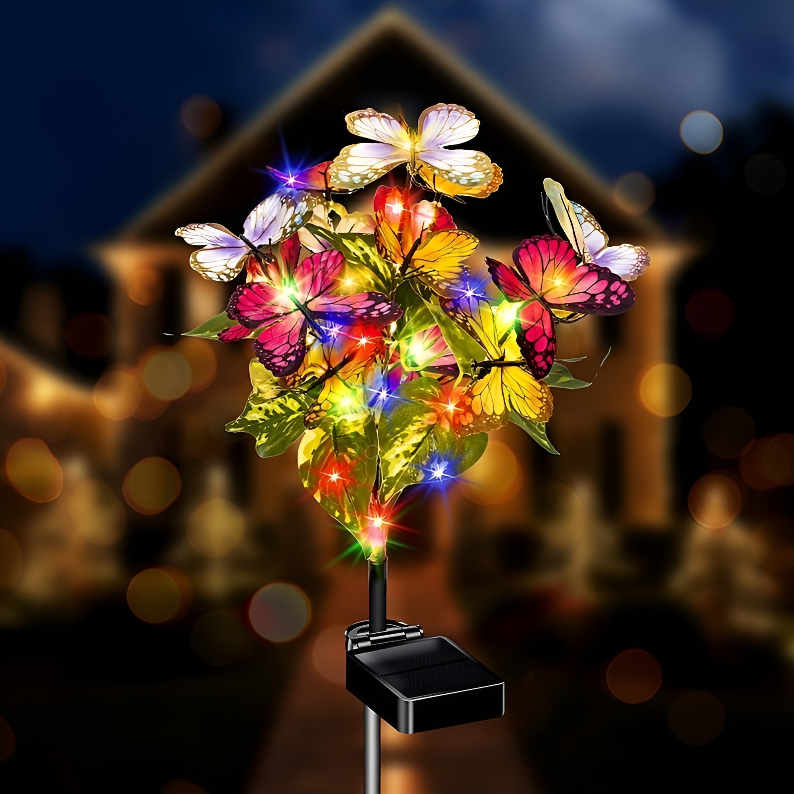 Butterfly Solar Garden Lights Set