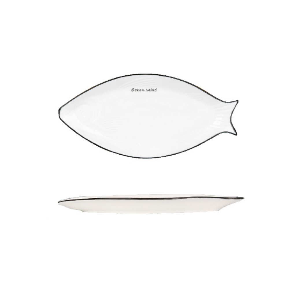 White Ceramic Dinnerware - Grafton Collection