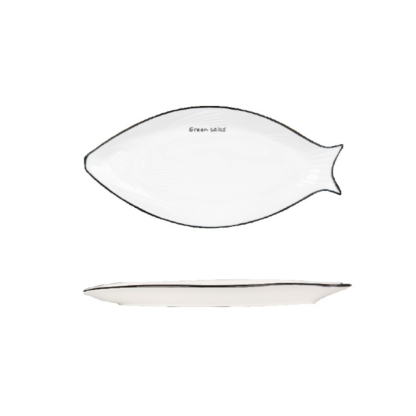 White Ceramic Dinnerware - Grafton Collection