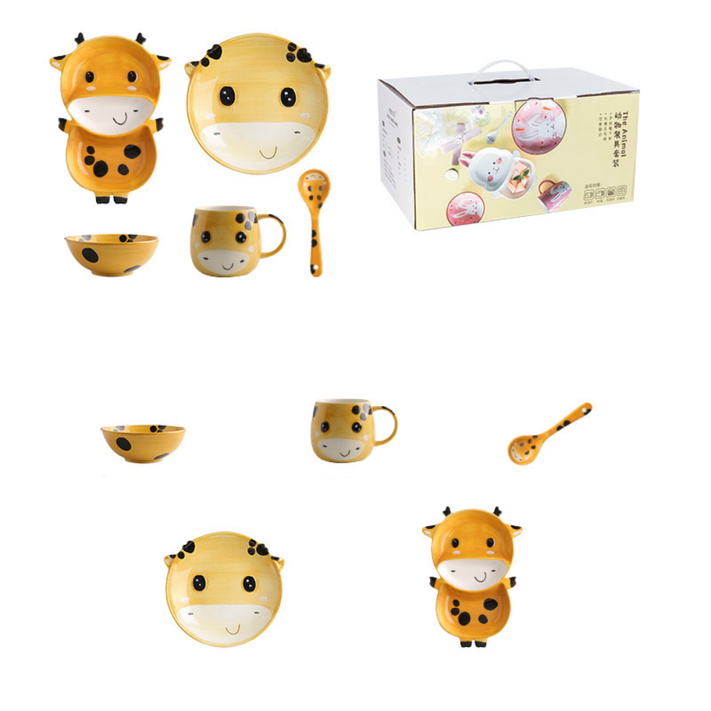 Cartoon Ceramic Dinnerware Set - Grafton Collection