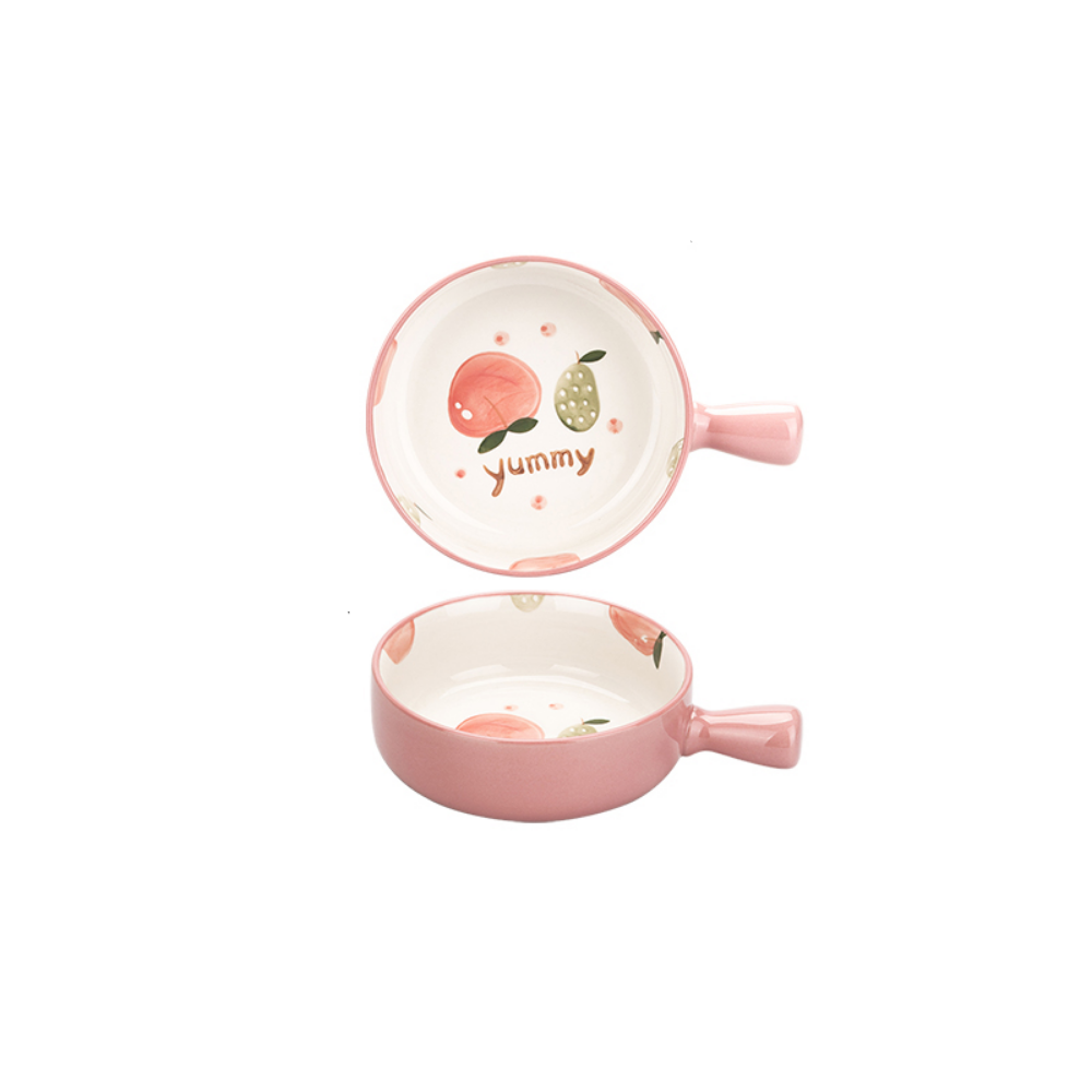 Fruit Pattern Baking Bowls With Handle - Grafton Collection